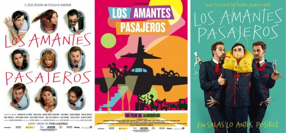 Los amantes pasajeros - combinada cartel