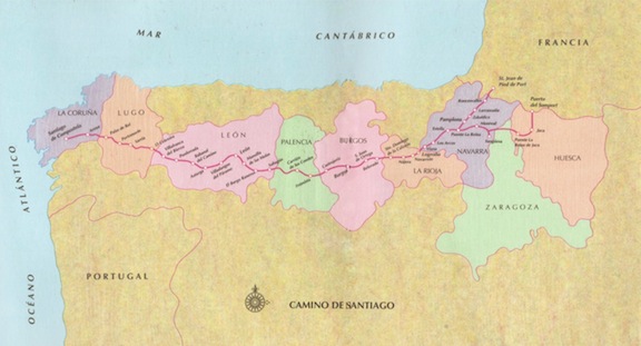 Mapa del camino
