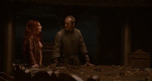 Melisandre y Stannis (Juego de Tronos)