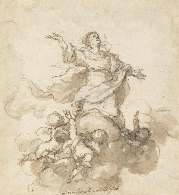 Dibujo de Murillo copia