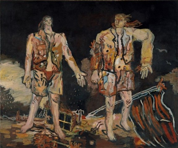Georg-Baselitz-The-Great-Friends